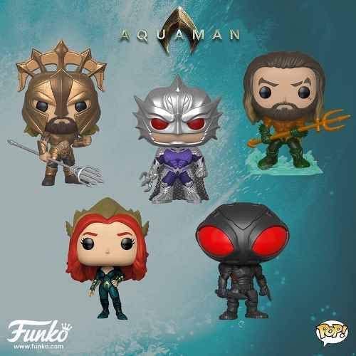 Funko Pop! Heroes: Aquaman - Mera Toy, Multicolor Funko Pop! Heroes: Aquaman - Mera Toy, Multicolor